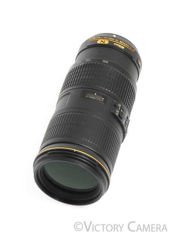 Nikon AF-S Nikkor 70-200mm F4 G ED N Telephoto Zoom Lens -Clean- - Victory Camera