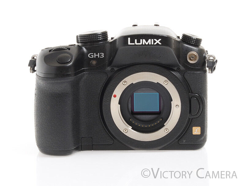 Panasonic Lumix DMC-GH3 Black 16.1MP M43 m4/3 Digital Camera Body -Read- - Victory Camera