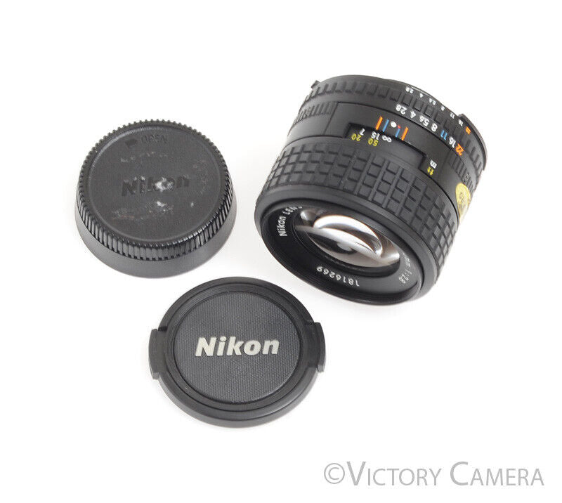 Nikon Series E 100mm f2.8 AI-S Telephoto Portrait Prime Lens -Clean-