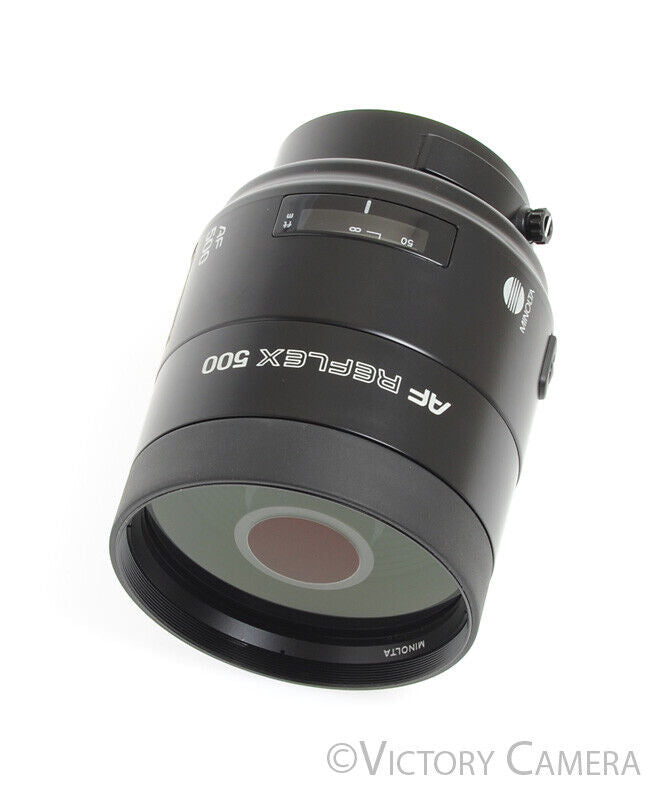 Sony / Minolta A 500mm F8 AF Mirror Lens -Mint- - Victory Camera