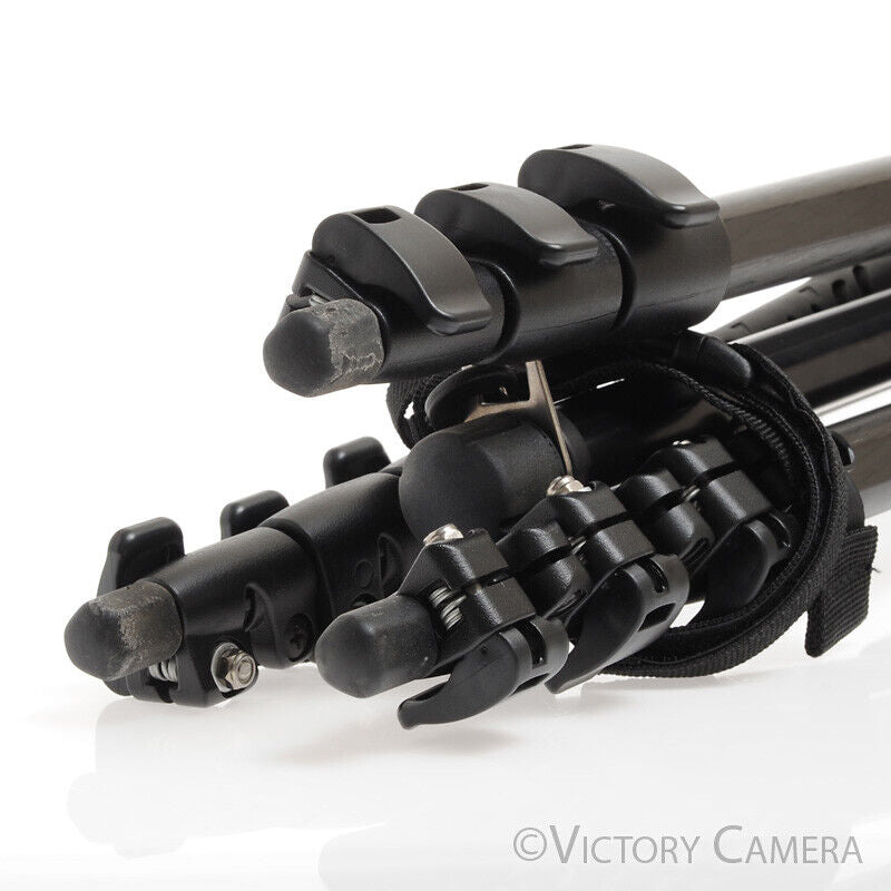 Manfrotto 190MF4 Mag Fiber Carbon Fiber ~52&quot; Tripod Legs -Nice- - Victory Camera