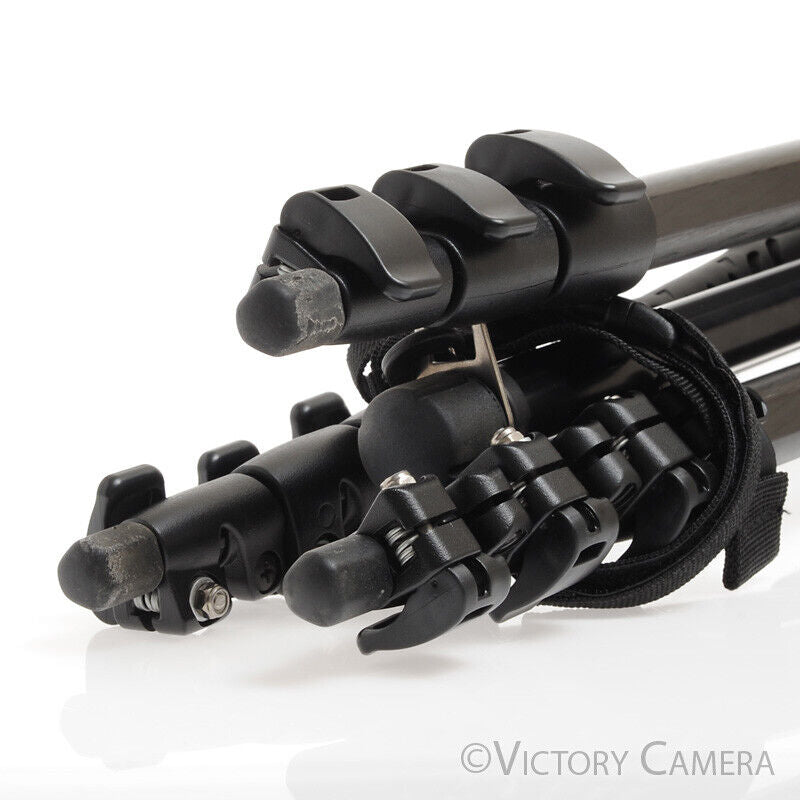 Manfrotto 190MF4 Mag Fiber Carbon Fiber ~52&quot; Tripod Legs -Nice-