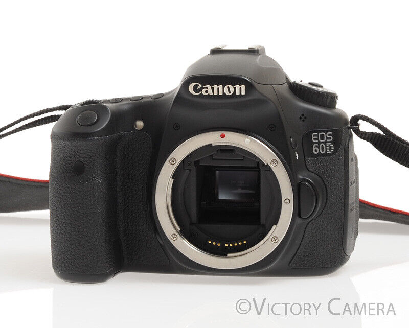 Canon EOS 60D 18MP Digital SLR Camera Body w/ Battery &amp; Charger