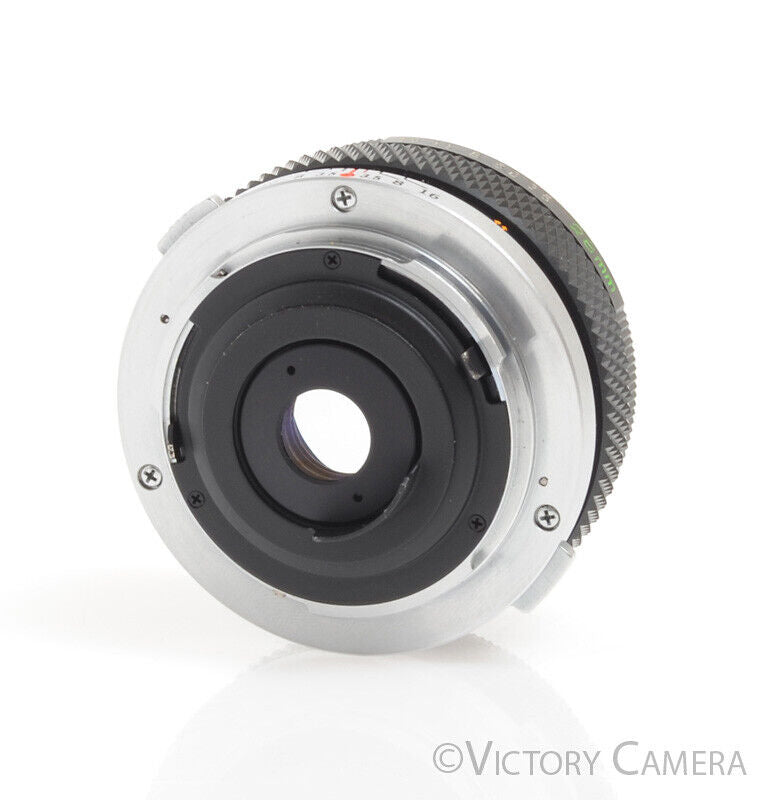 Olympus 28mm f3.5 Auto-W OM Wide Angle Prime Lens