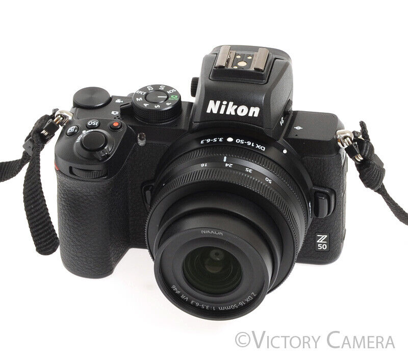 Nikon Z50 20.9MP Mirrorless Camera w/ 16-50mm Zoom Lens -Clean-