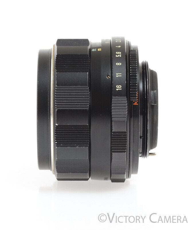 Pentax Super-Takumar 50mm F1.4 M42 Screw Mount Thorium Glass Lens -No Yellow- - Victory Camera