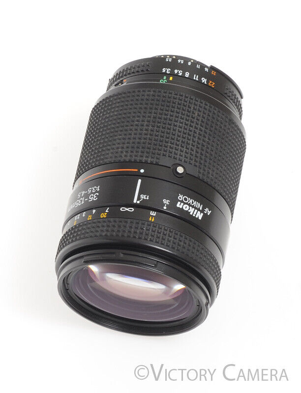 Nikon AF Zoom-Nikkor 35-135mm f3.5-4.5 Autofocus Telephoto Lens -Clean Glass- - Victory Camera