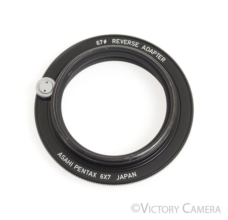 Pentax 67 6x7 Reverse Adapter 67mm Threads