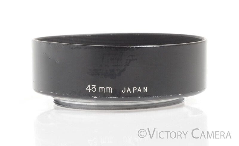 Kalt 43mm Vented Lens Hood / Shade -Small Dent- [Good] - Victory Camera