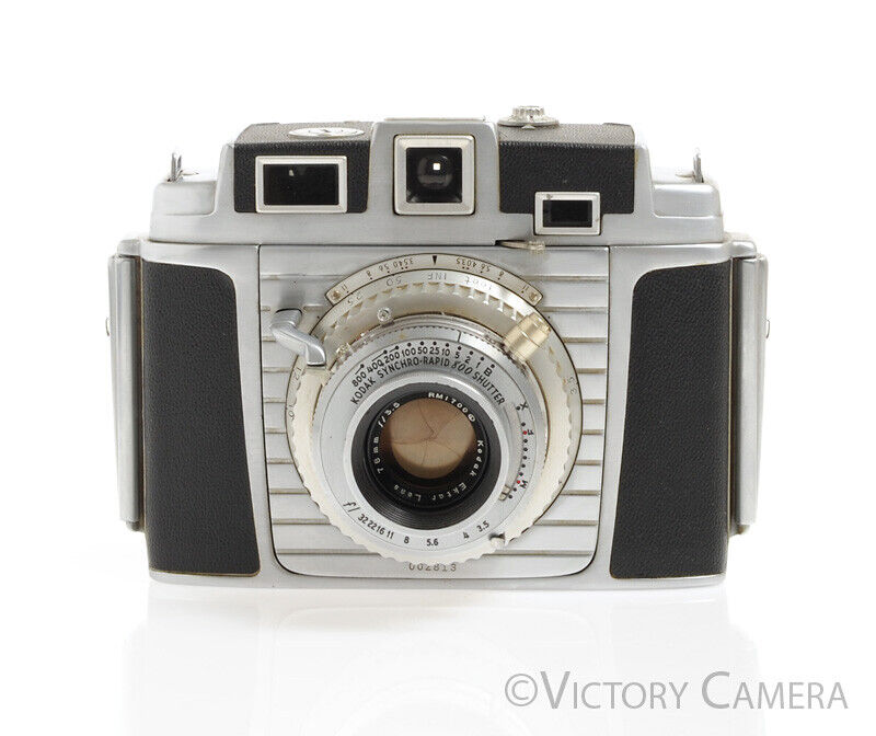 Kodak Chevron 6x6 620 Medium Format Camera w/ 78mm F3.5 Lens -Clean-
