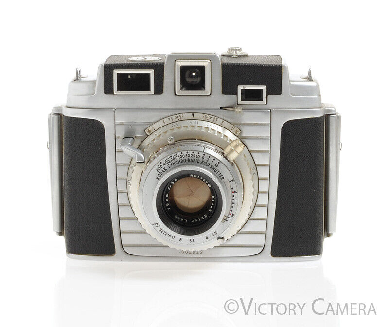 Kodak Chevron 6x6 620 Medium Format Camera w/ 78mm F3.5 Lens -Clean-