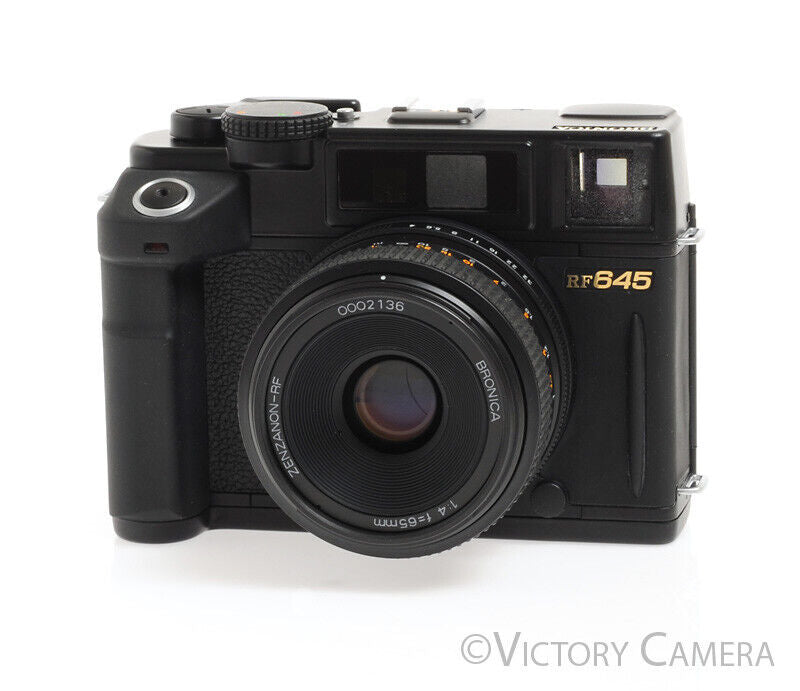 Bronica RF 645 RF645 Medium Format Rangefinder Camera w/ 65mm F4 Wide-Angle Lens