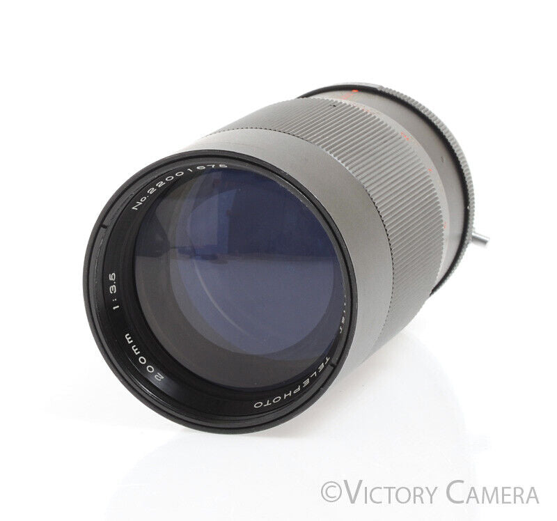 Vivitar 200mm F3.5 Telephoto Prime Lens for Minolta Manual Focus - Victory Camera
