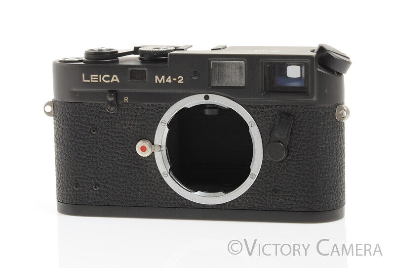 Leica M4-2 Black 35mm Rangefinder Camera -Nice- - Victory Camera