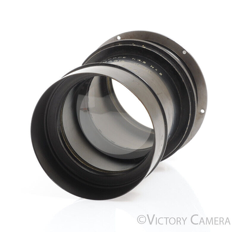 Hermagis Eidoscope 375mm f4.5 No. 2 Soft Focus 8x10 Large Format Lens -Clean-