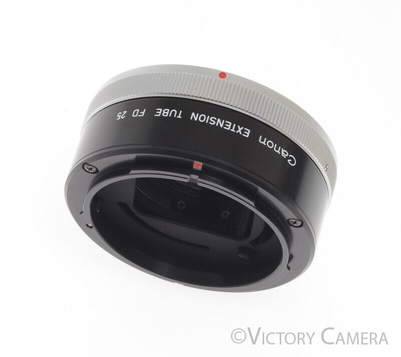 Canon FD Manual Focus 25mm Extension Tube / Macro Adapter - Victory Camera