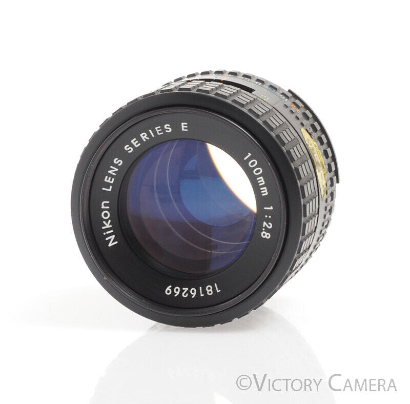 Nikon Series E 100mm f2.8 AI-S Telephoto Portrait Prime Lens -Clean-