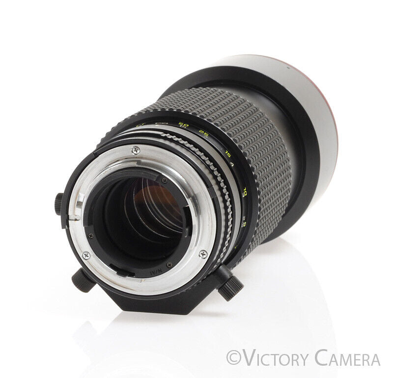 Nikon F Mount RMC Tokina 80-200mm F/4 AI Tele Macro Zoom Lens for F Mount Cameras, with Rear Cap - F Stop Cameras Nikon F Mount RMC Tokina 80-200mm F/4 AI Tele Macro Zoom Lens for F Mount Cameras, with Rear Cap - F Stop Cameras