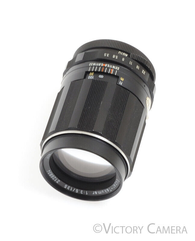 Pentax Super-Takumar 135mm f3.5 m42 Screw Mount Portrait Lens -Clean in Case- - Victory Camera