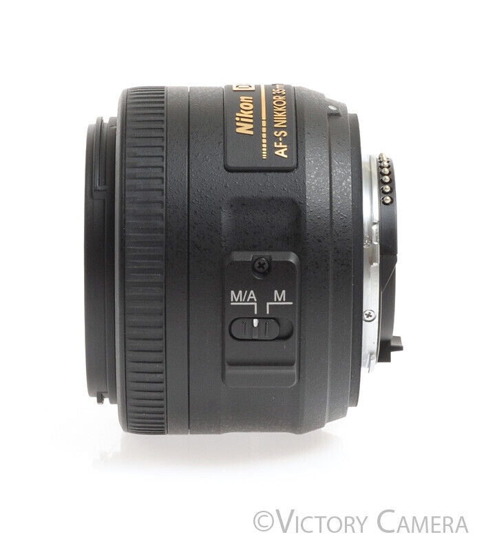 Nikon Nikkor AF-S 35mm F1.8 G DX Wide Angle Prime Lens -Mint- - Victory Camera