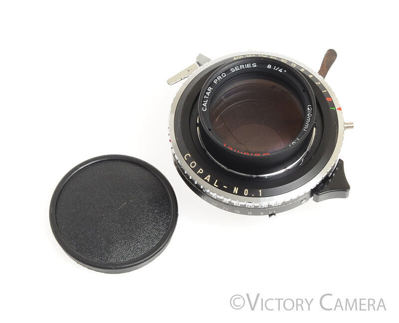 Calumet Caltar Pro Series 210mm F6.1 in Copal #1 Shutter [EXC-] - Victory Camera