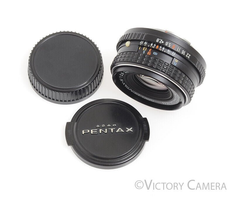 Pentax-M SMC 28mm f2.8 K Mount Wide Angle Prime Lens - Victory Camera