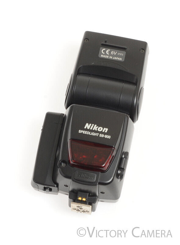 Nikon SB-800 Speedlight Flash w/ SD-800 Battery Extension -Clean- - Victory Camera