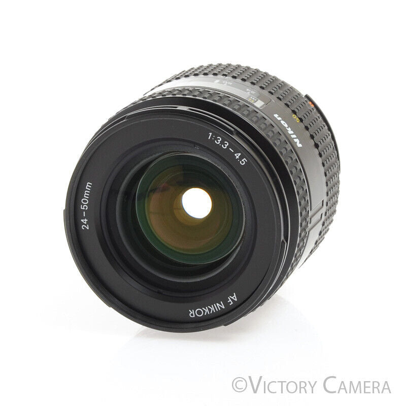 Nikon Nikkor AF 24-50mm f3.3-4.5 Autofocus Zoom Lens -Clean- - Victory Camera