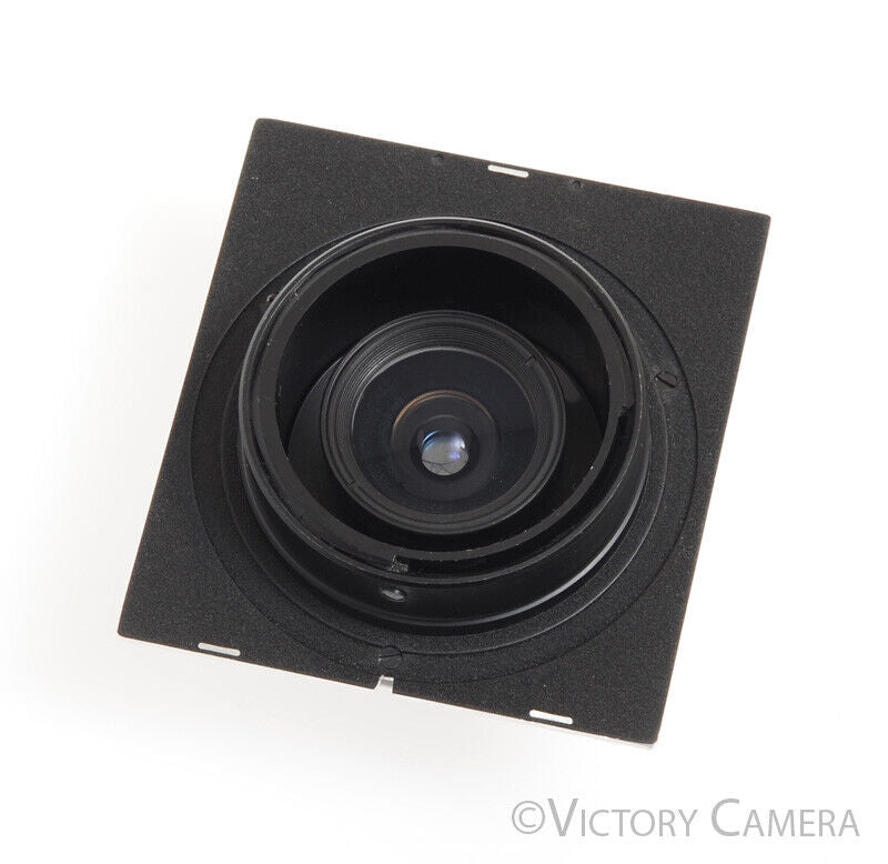 Linhof Technkia Super-Angulon 47mm f8 Lens in #0 Shutter w/ Focus Mount -Rare-