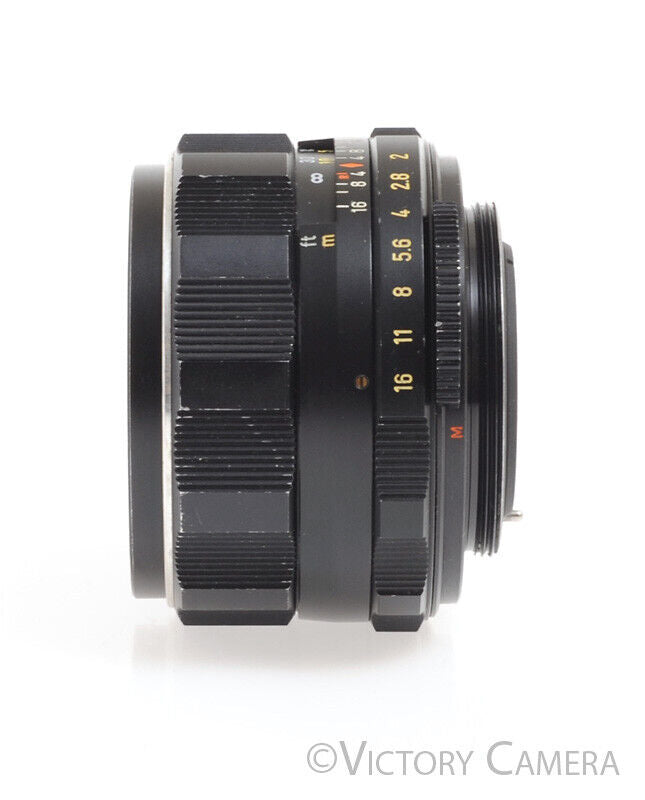 Pentax Super Takumar 55mm F2.0 M42 37103 Screw Mount Lens -Clean Glass- - Victory Camera
