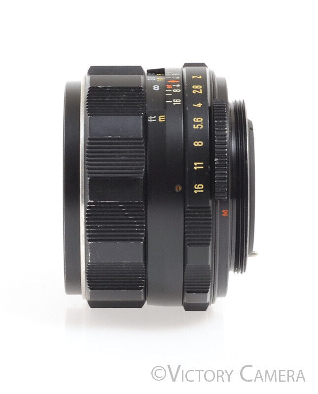 Pentax Super Takumar 55mm F2.0 M42 37103 Screw Mount Lens -Clean Glass-