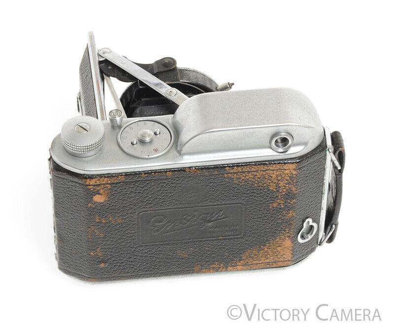 Ensign 220 Auto-Range Medium Format 6x6 645 120 Folding Camera w/ 75mm f4.5 Lens
