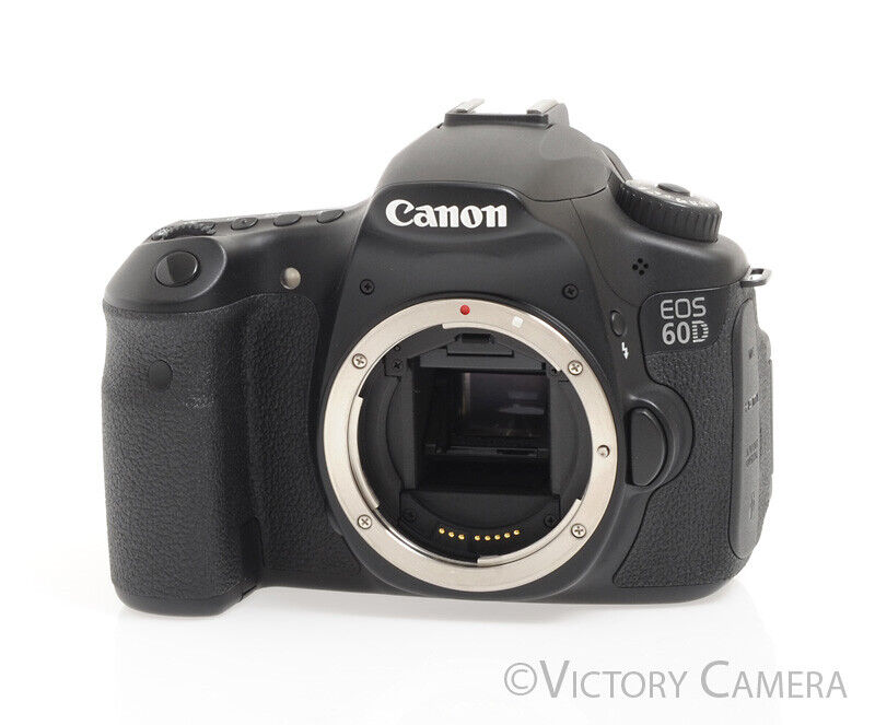 Canon EOS 60D 18MP Digital SLR Camera Body w/ Battery & Charger -Mint-