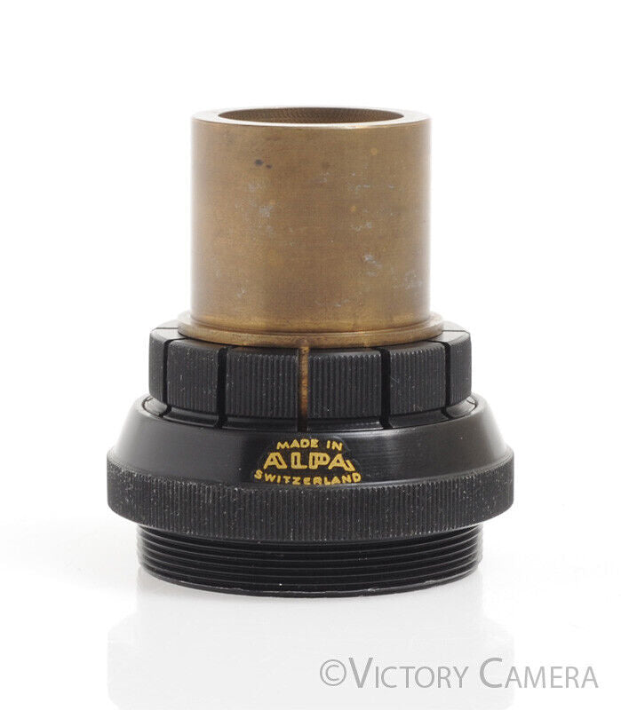 Alpa Micrano Microscope Bellows Extension Adapter -Clean-
