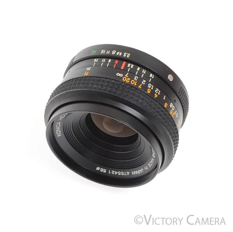 Konica Hexar AR 28mm f3.5 Manual Focus Wide Angle Prime Lens -Clean in Case- [EXC] - Victory Camera