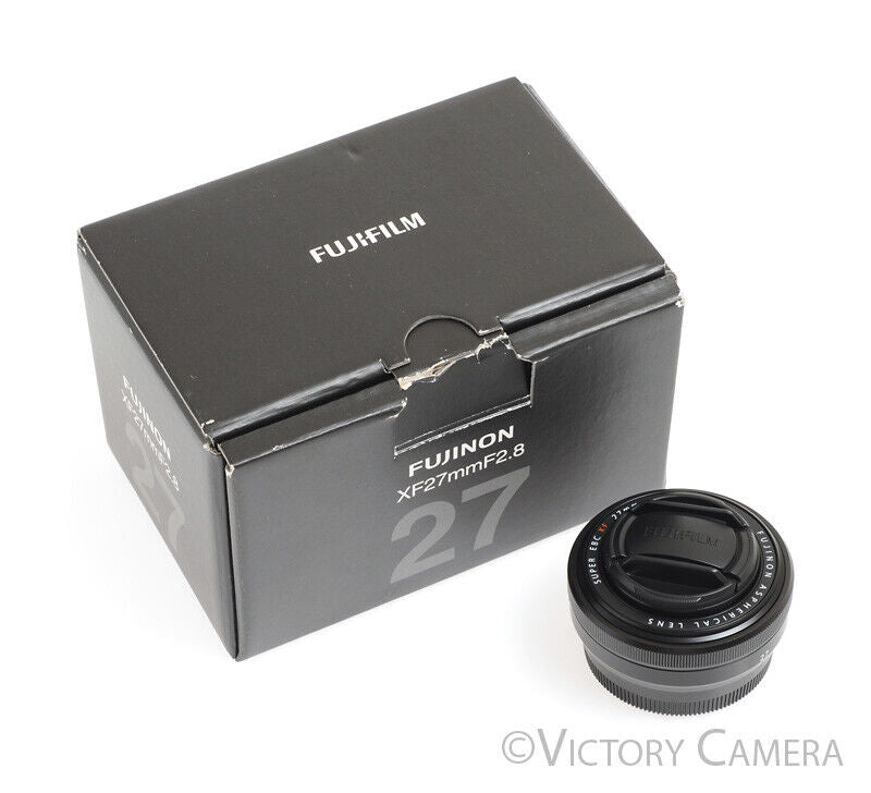 Fuji XF 27mm F2.8 R Macro Standard Prime Lens for X Mount -Mint In Box- - Victory Camera
