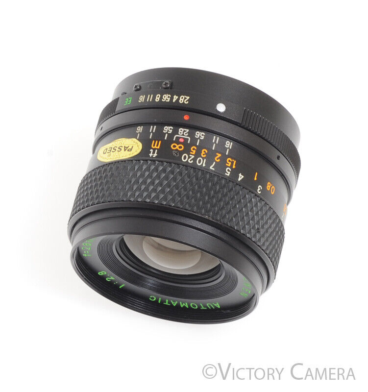 Owen Automatic 28mm F2.8 Auto Wide-Angle Lens for Konica AR [EXC] - Victory Camera