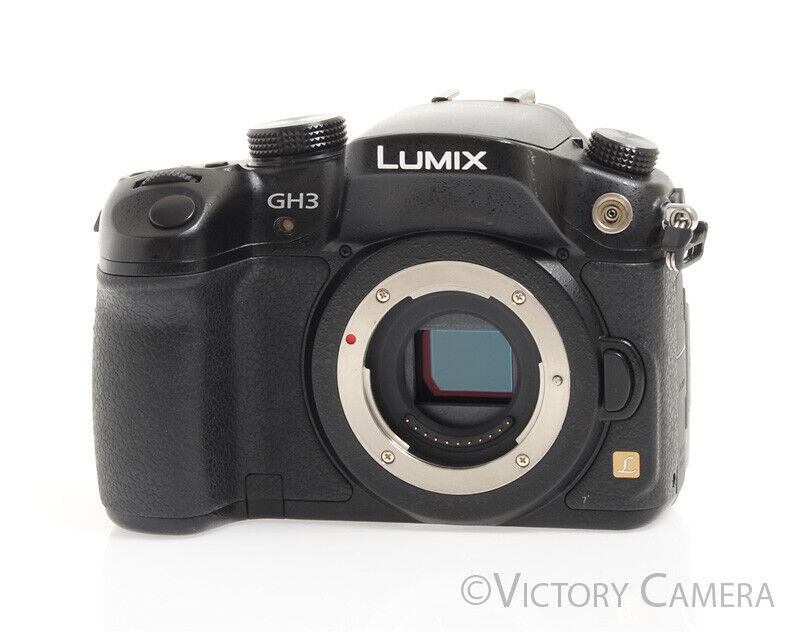 Panasonic Lumix DMC-GH3 Black 16.1MP M43 m4/3 Digital Camera Body -Read- [EXC-] - Victory Camera