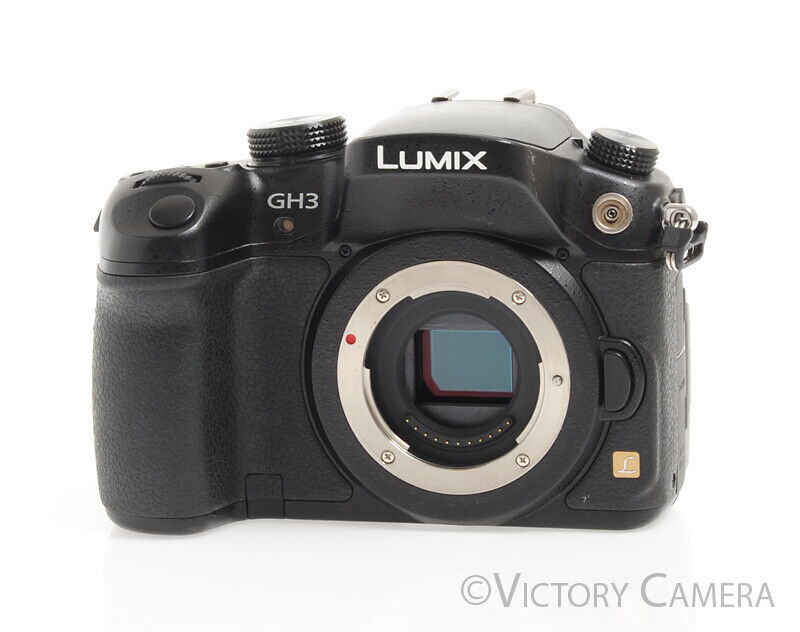 Panasonic Lumix DMC-GH3 Black 16.1MP M43 m4/3 Digital Camera Body -Read- - Victory Camera