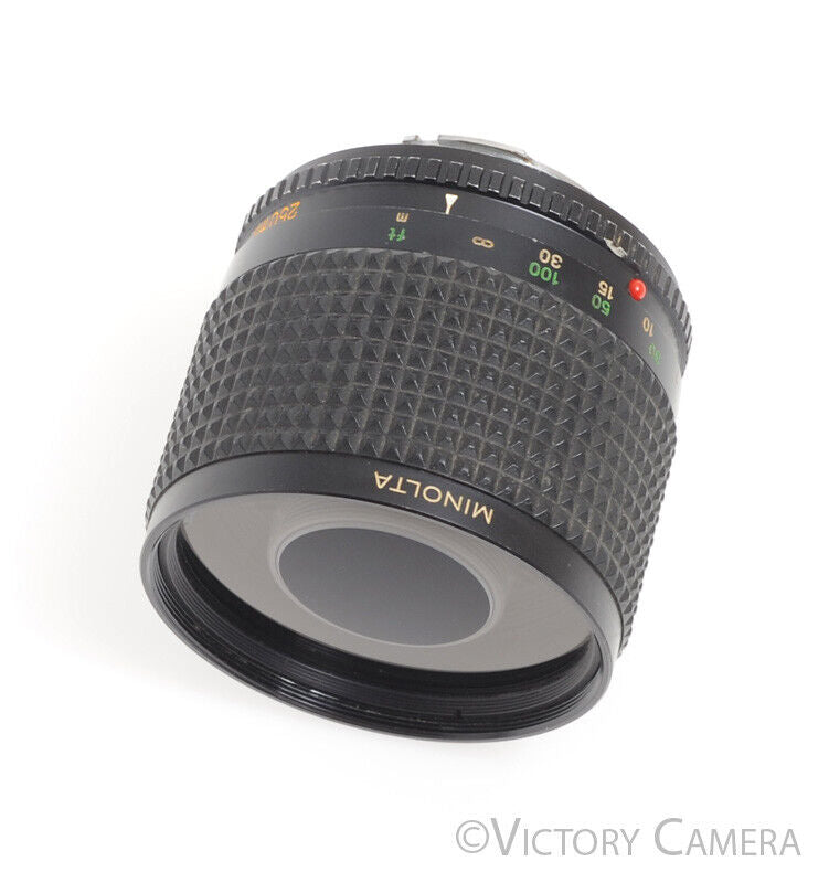 minolta 250mm reflex lens