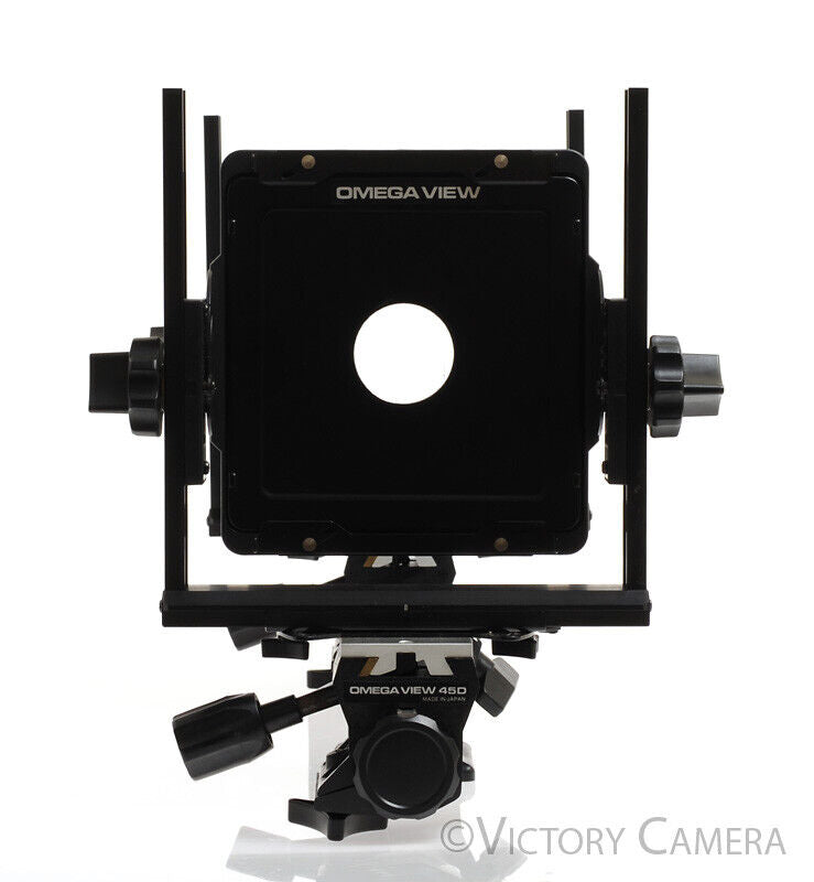 Omega View 45D Large Format 4x5 Rail Camera w/ Revolving Back  [EXC] - Victory Camera