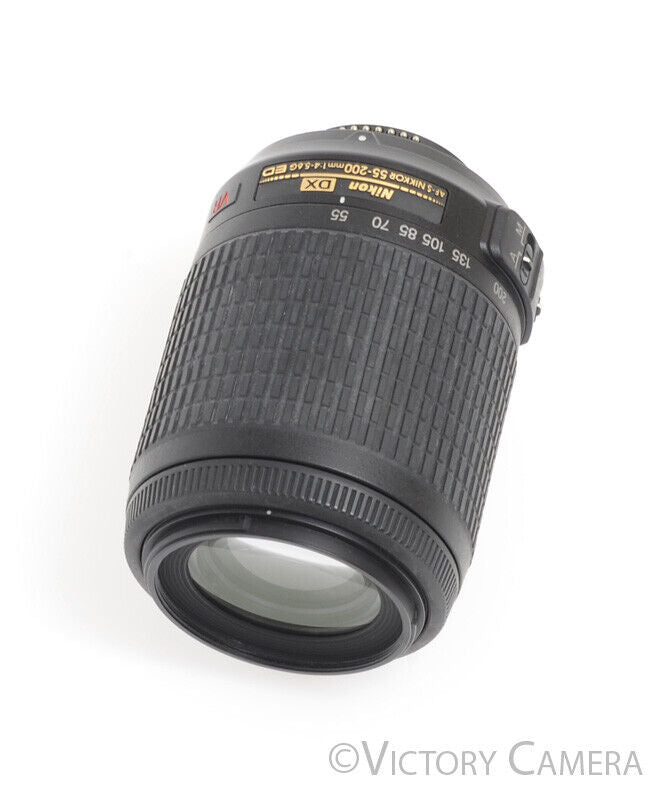 Nikon Nikkor 55-200mm F4-5.6G AF-S ED Telephoto Zoom Lens -Bargain, Fungus- - Victory Camera