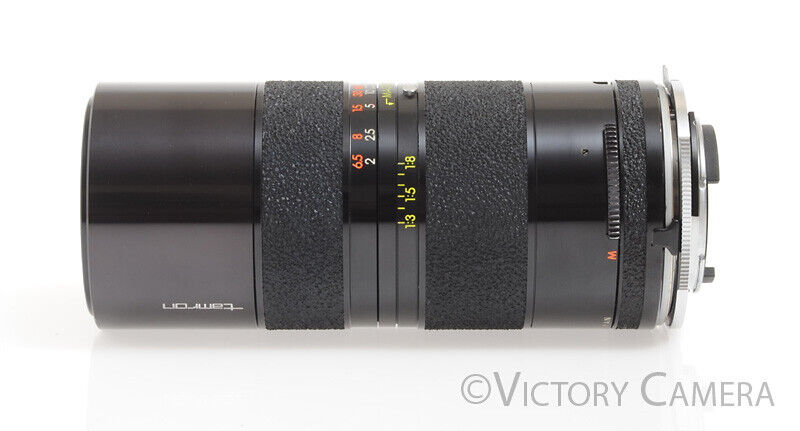 Tamron 85-210mm f4.5 Adaptall Macro Telephoto Zoom Lens for Nikon F -Clean- - Victory Camera