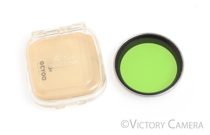 Leica GCYOO Green e36 36mm Filter for Summitar Lens - Victory Camera