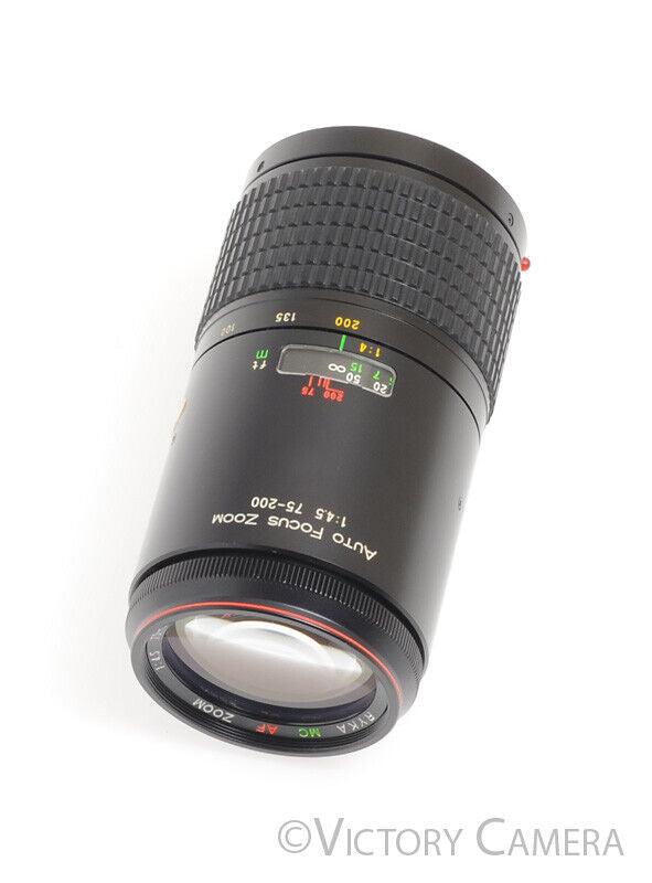 Ryka MC 75-200mm f4.5 AF Telephoto Zoom Lens for Minolta Maxxum  [EXC+] - Victory Camera