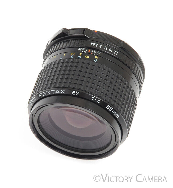 Pentax 67 6x7 SMC 55mm F4 Wide-Angle Prime Lens -Clean-