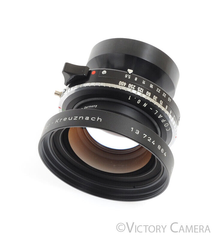 Schneider Symmar-S 210mm f5.6 4x5 5x7 View Camera Lens Copal #1 -Clean-