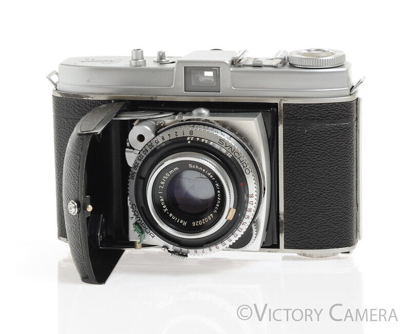 Kodak Retina Ib Chrome 35mm Camera w/ 50mm f2.8 Schneider Xenar Lens  [EXC] - Victory Camera