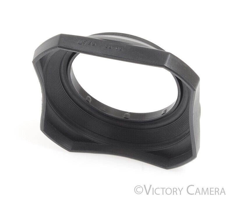 Mamiya RB67 RZ67 50-65 Collapsible Rubber Square Lens Shade / Hood [EXC+] - Victory Camera