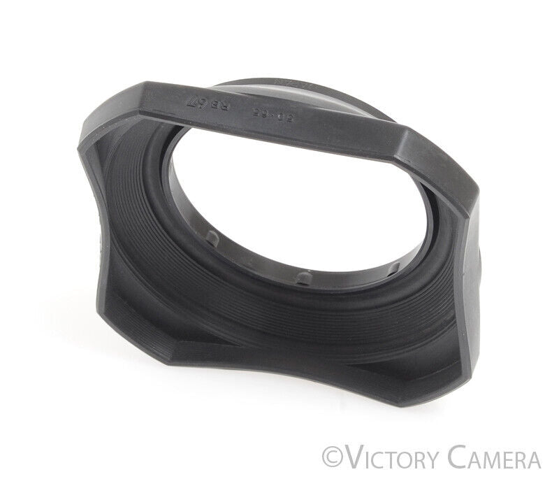 Mamiya RB67 RZ67 50-65 Collapsible Rubber Square Lens Shade / Hood - Victory Camera